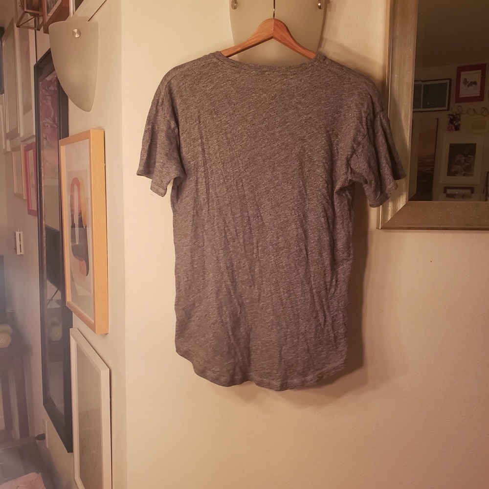Madewell Basic Gray Cotton Tee - image 3